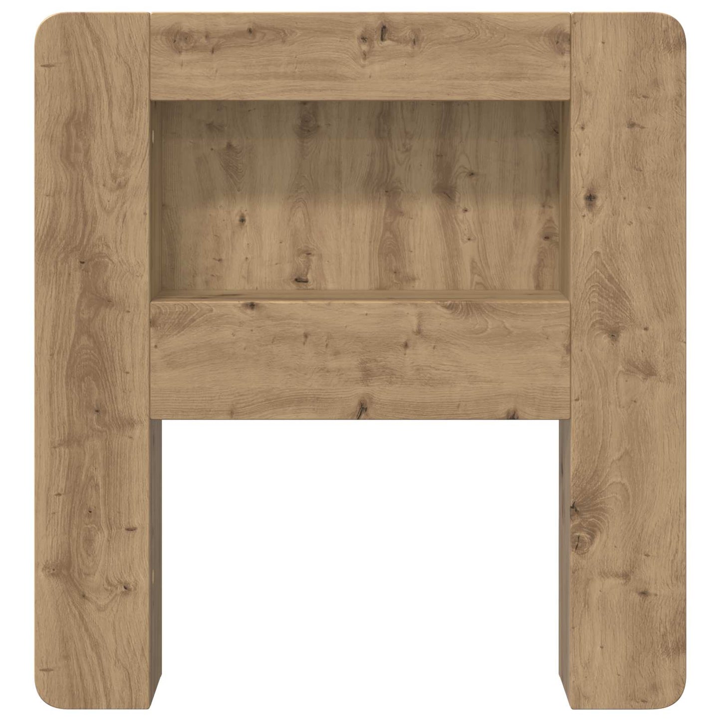 vidaXL Headboard Cabinet Artisan Oak 80 cm Engineered Wood 5