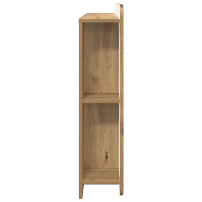 vidaXL Headboard Cabinet Artisan Oak 80 cm Engineered Wood 6