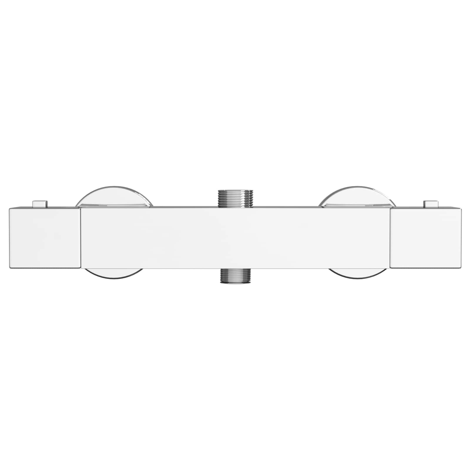 vidaXL Thermostatic Shower Mixer Stainless Steel 201 25.5 x 7 x 6 cm 4