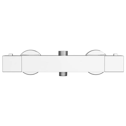vidaXL Thermostatic Shower Mixer Stainless Steel 201 25.5 x 7 x 6 cm 4