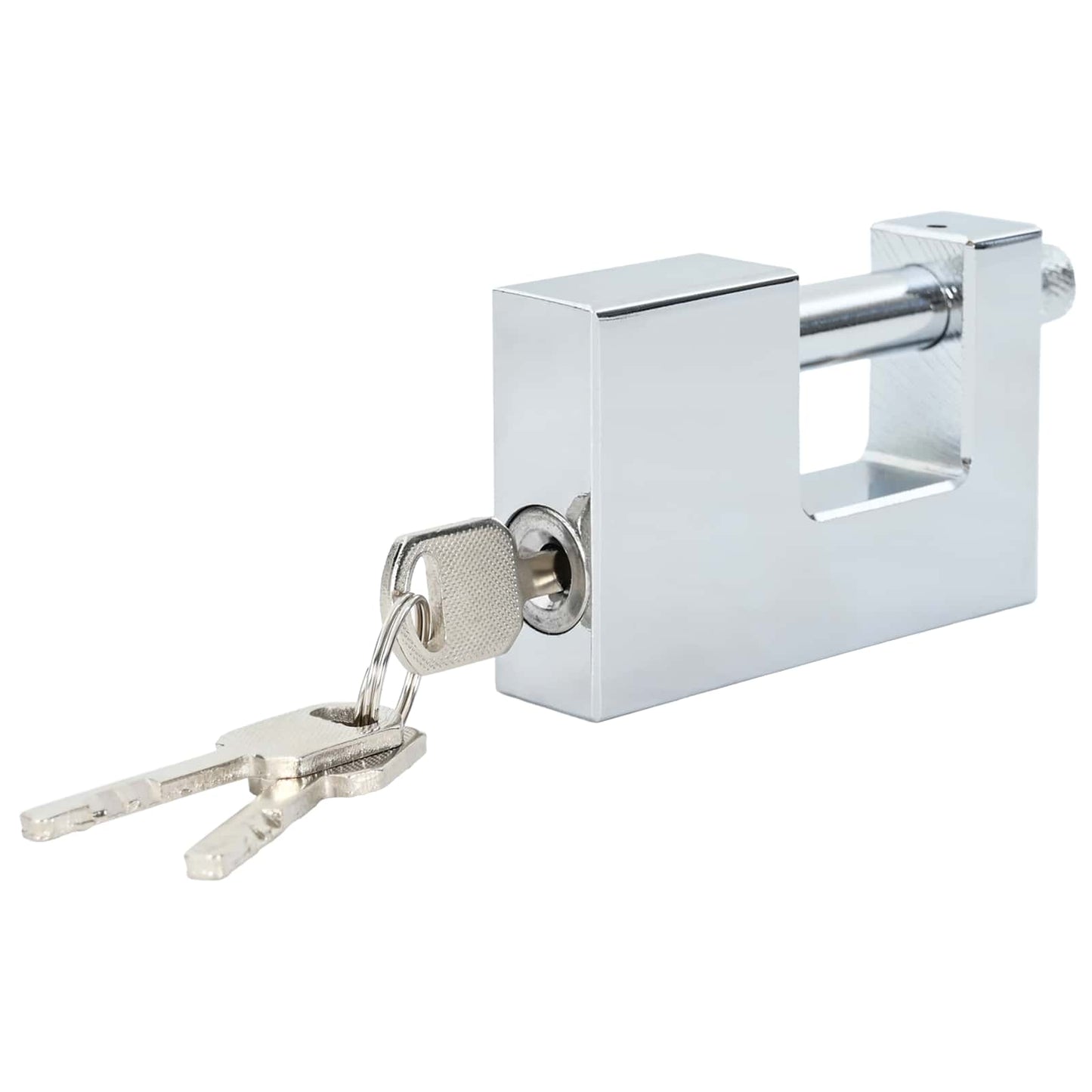 vidaXL Padlock 12 pcs Silver Steel 2