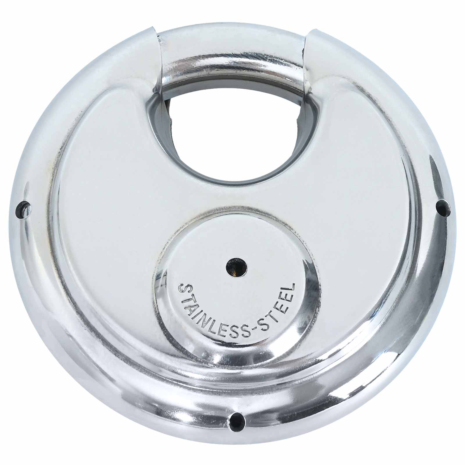 vidaXL Discus Locks with Keys 12 pcs Silver 8 x 2.8 x 8 cm 6