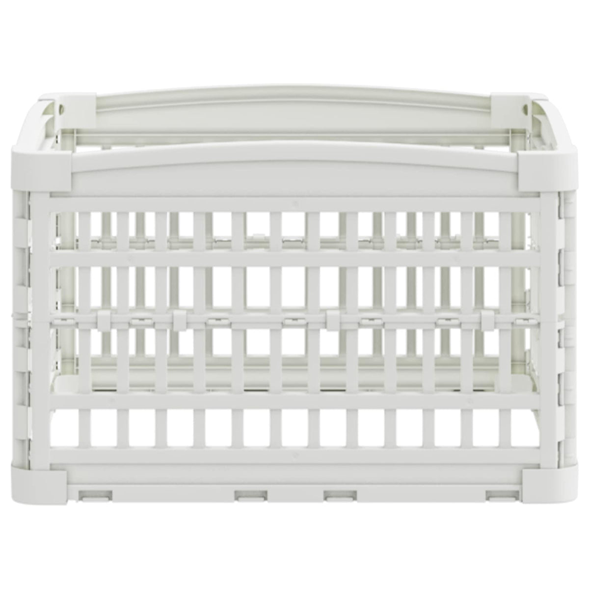 4 Panel Dog Playpen White Foldable