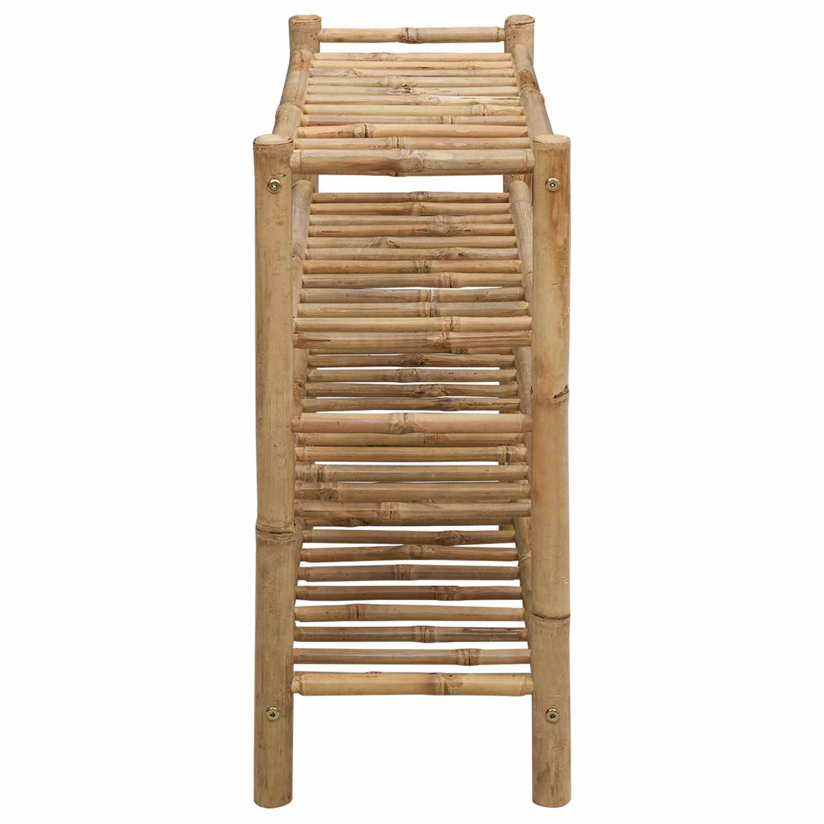 vidaXL Shoe Rack 68 x 28 x 63 cm Bamboo Natural 5