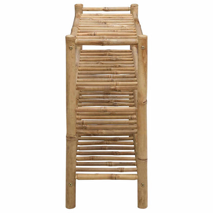 vidaXL Shoe Rack 68 x 28 x 63 cm Bamboo Natural 5