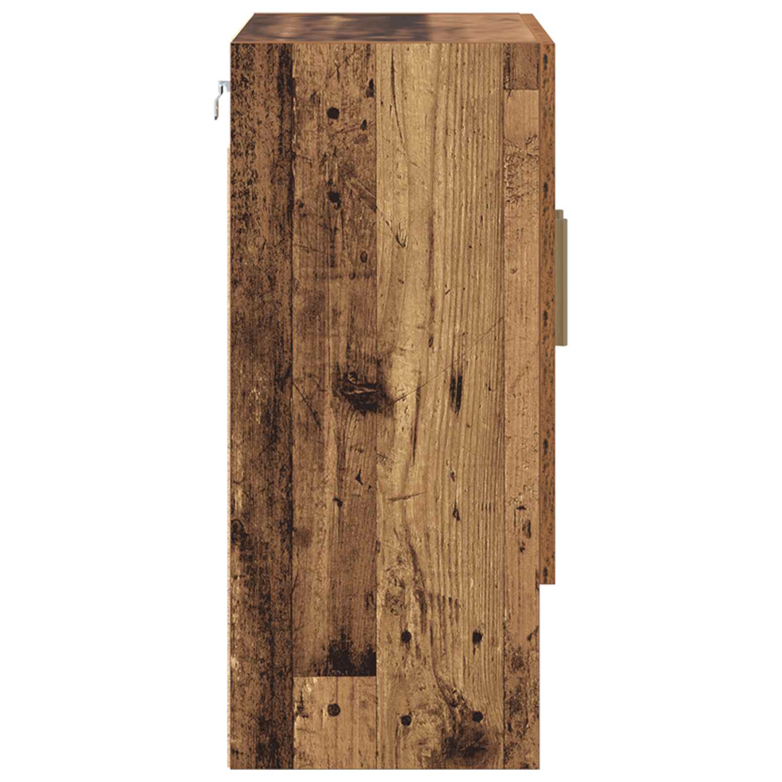 vidaXL Wall Cabinet 60 x 31 x 70 cm Engineered Wood Old Wood 6