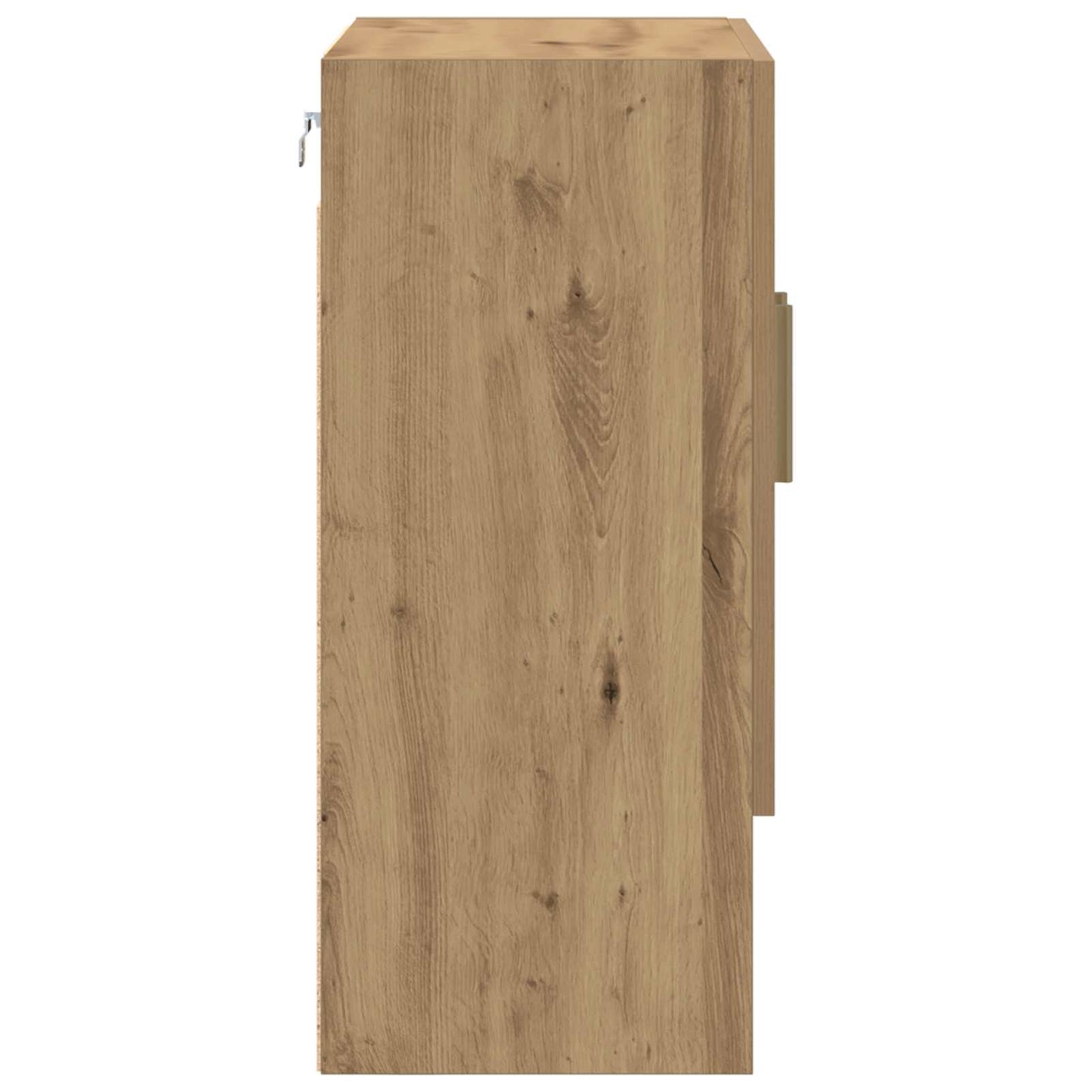 vidaXL Wall Cabinet 60 x 31 x 70 cm Engineered Wood Artisian Oak 6