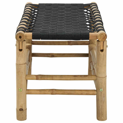 vidaXL Garden Bench 80 x 38 x 40 cm Bamboo Natural Rectangular 4