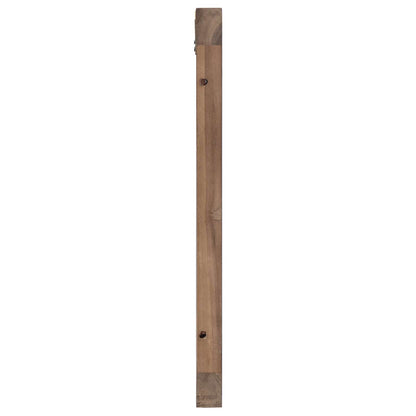 vidaXL Bed Headboard Natural Solid Teak Wood 3