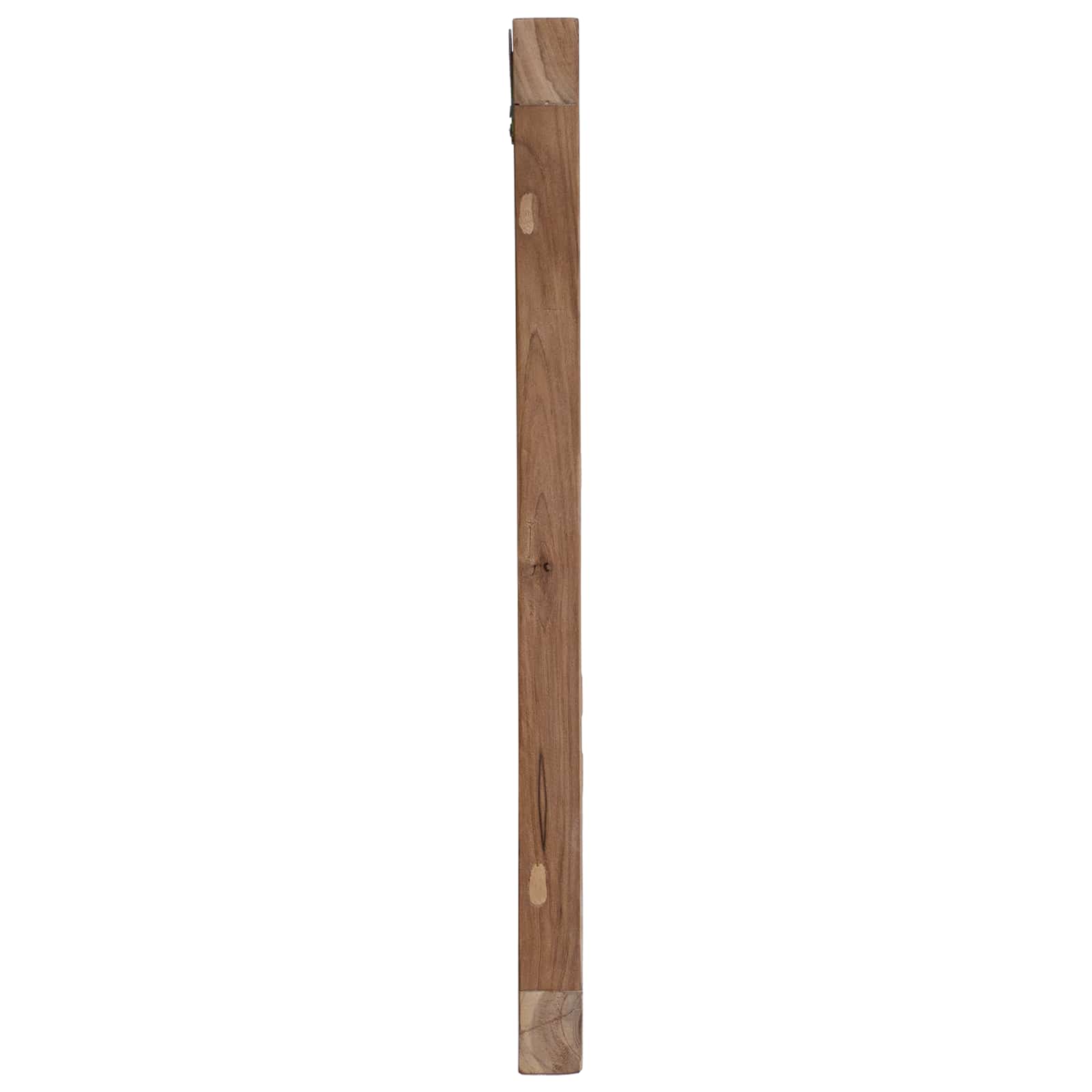 vidaXL Bed Headboard Natural Solid Teak Wood 3
