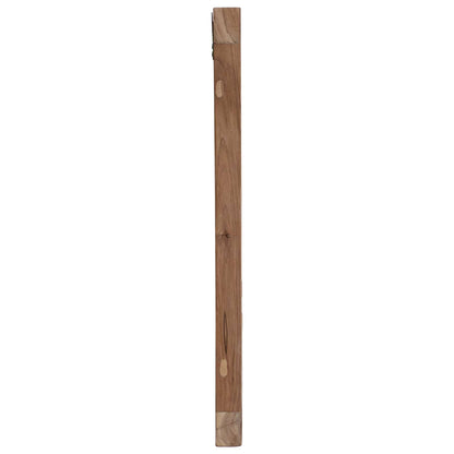 vidaXL Bed Headboard Natural Solid Teak Wood 3
