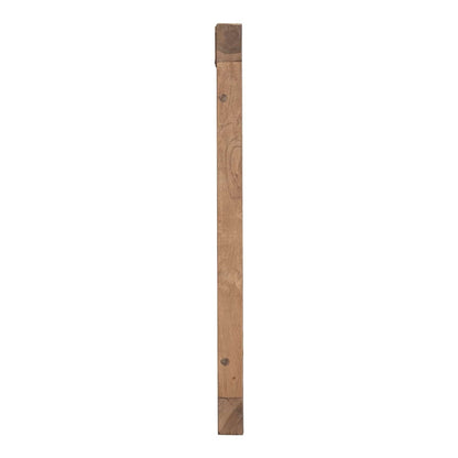 Bed Headboard Natural Solid Teak Wood 100 cm