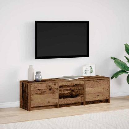 vidaXL TV Cabinet with LED 140 x 34 x 40 cm Engineered Wood