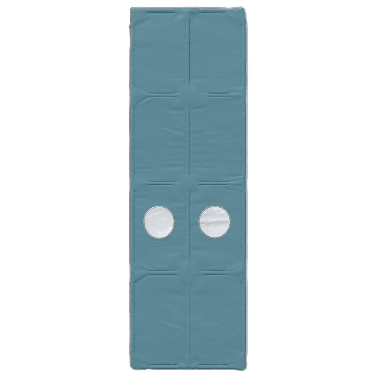 vidaXL Bed Tunnel 2 pcs Light Blue Polyester 5