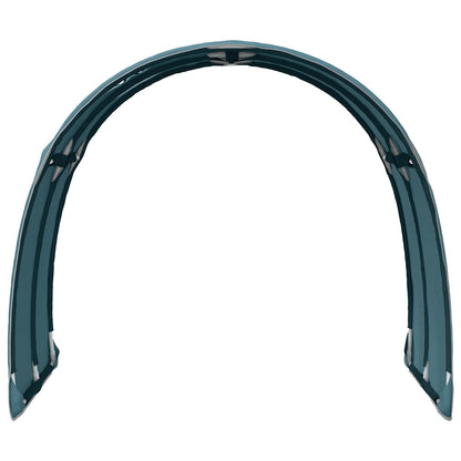 vidaXL Bed Tunnel 2 pcs Light Blue Polyester 6