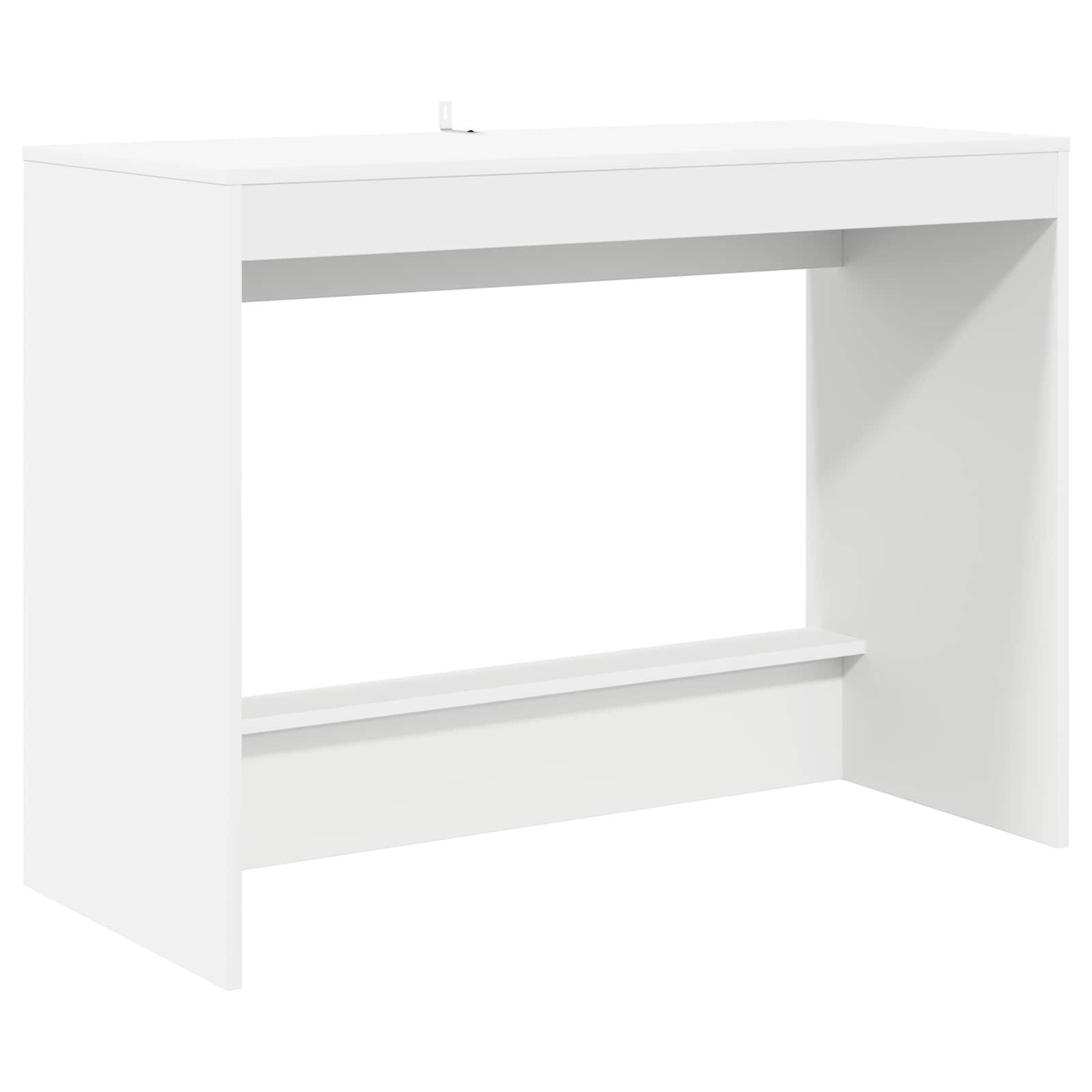 vidaXL Bed Desk White Engineered Wood 100 x 45 x 75 cm 2