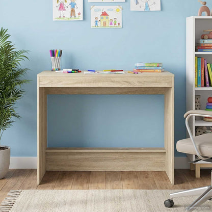 vidaXL Bed Desk Sonoma Oak Engineered Wood 100 x 45 x 75 cm 4