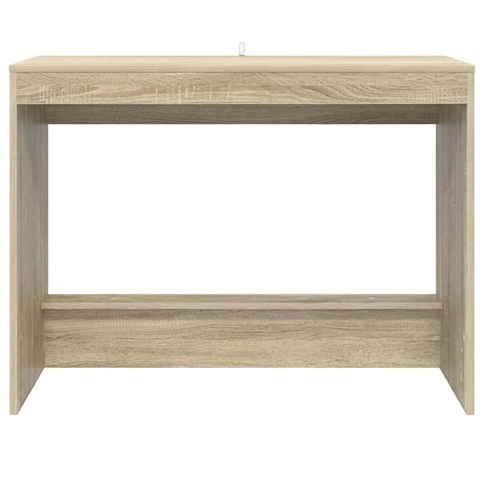 vidaXL Bed Desk Sonoma Oak Engineered Wood 100 x 45 x 75 cm 6