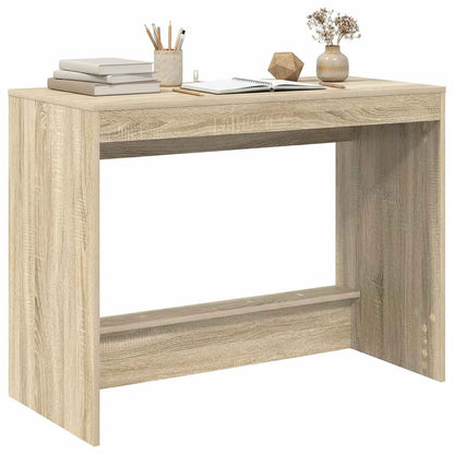 vidaXL Bed Desk Sonoma Oak Engineered Wood 100 x 45 x 75 cm 3