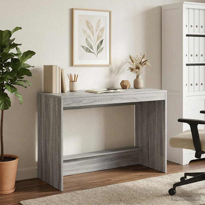 vidaXL Bed Desk Grey Sonoma Engineered Wood 100 x 45 x 75 cm 1