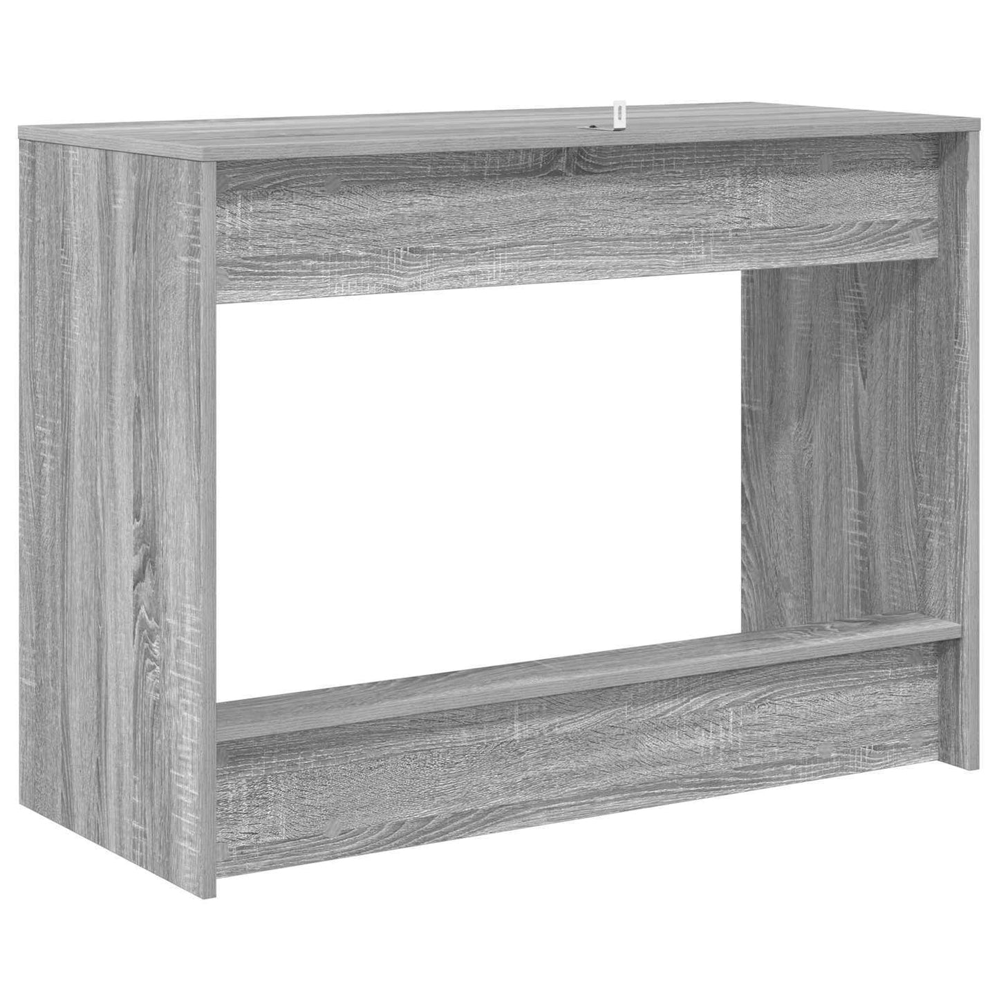 vidaXL Bed Desk Grey Sonoma Engineered Wood 100 x 45 x 75 cm 5