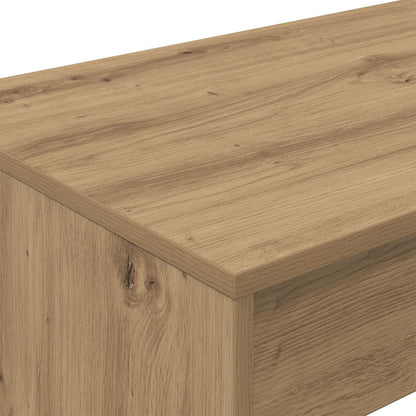 vidaXL Bed Desk Artisan Oak Engineered Wood 100 x 45 x 75 cm 6