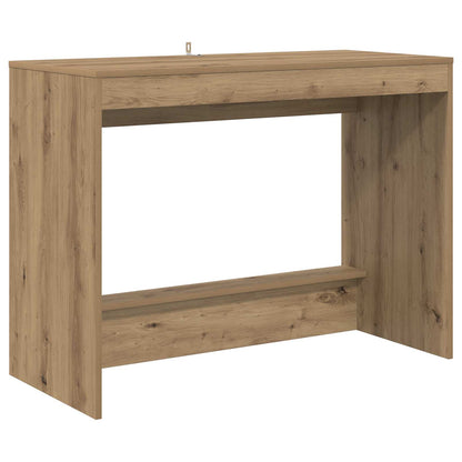 vidaXL Bed Desk Artisan Oak Engineered Wood 100 x 45 x 75 cm 2