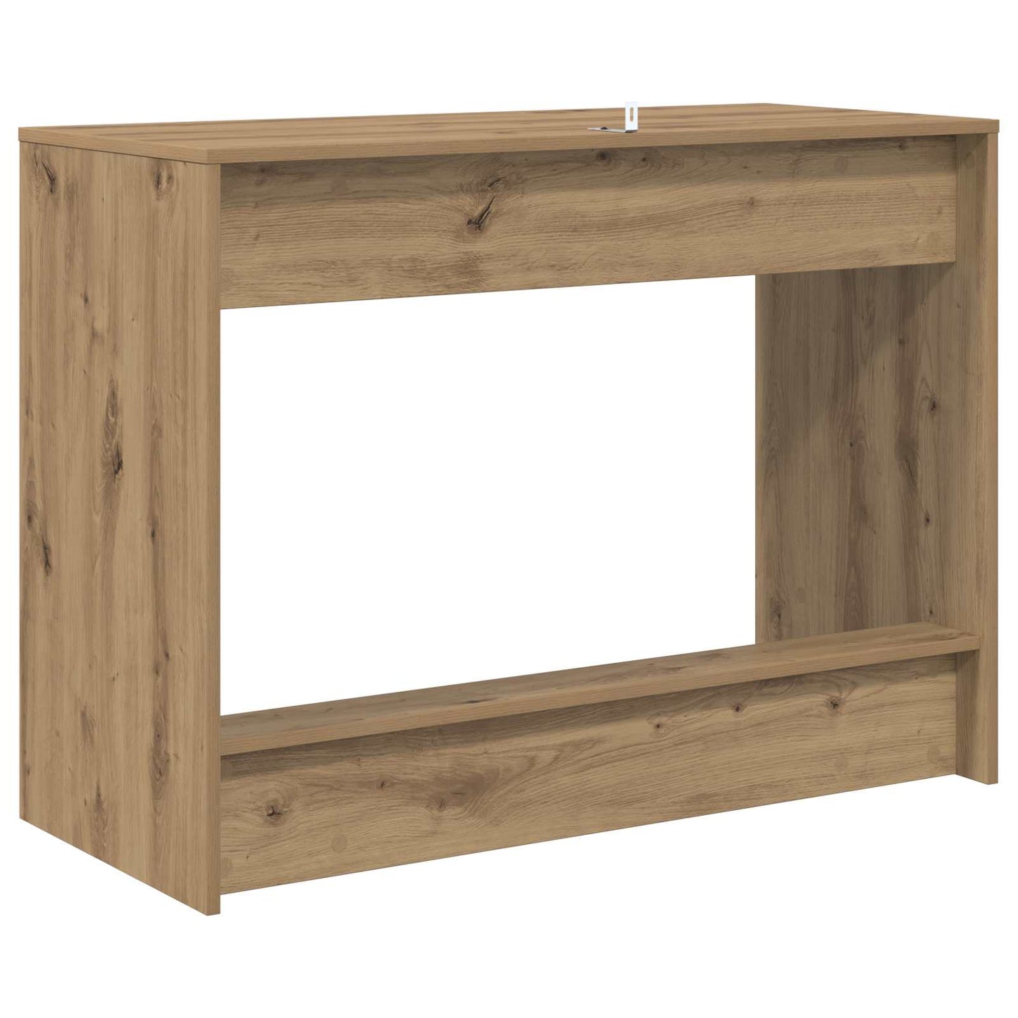 vidaXL Bed Desk Artisan Oak Engineered Wood 100 x 45 x 75 cm 5