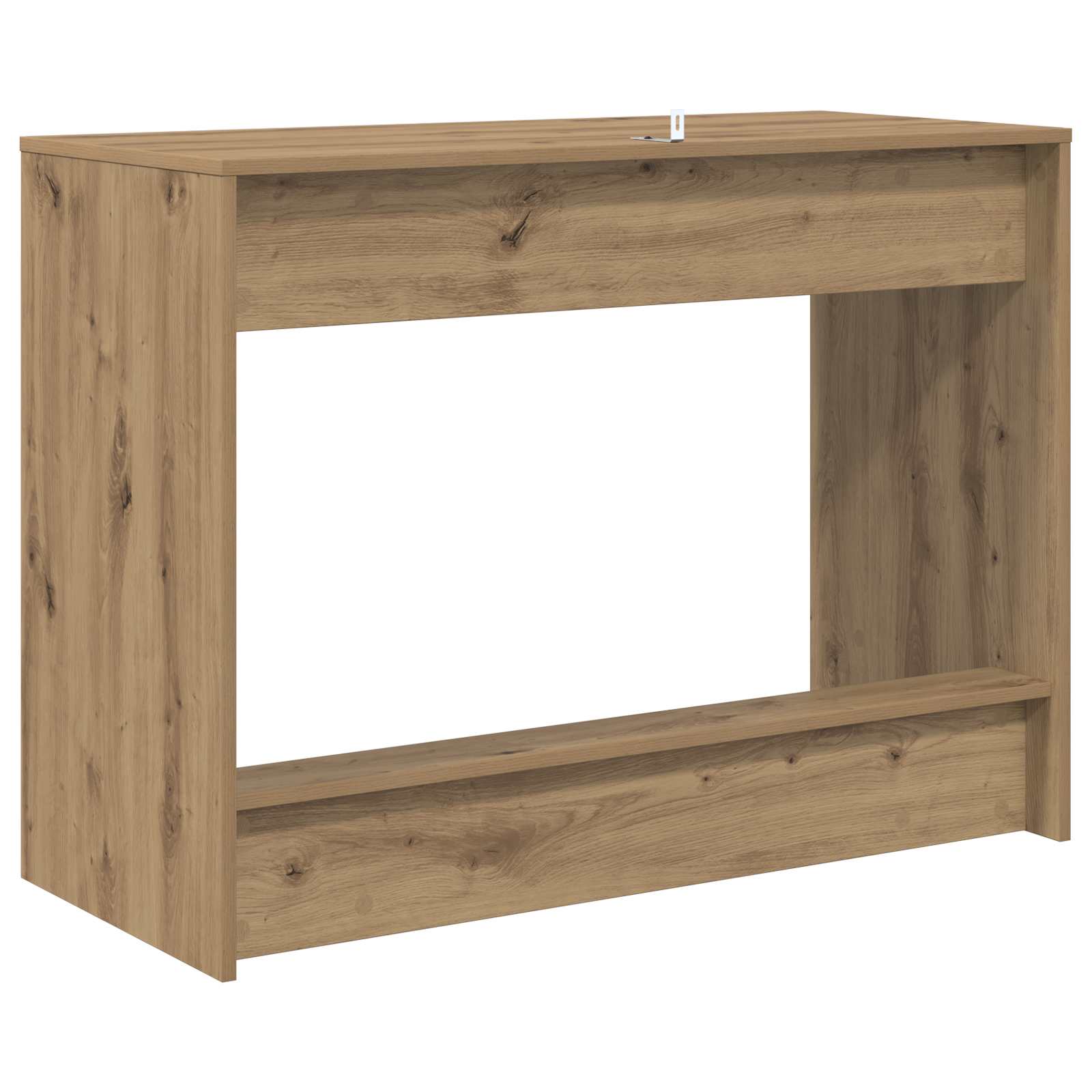 vidaXL Bed Desk Artisan Oak Engineered Wood 100 x 45 x 75 cm 5