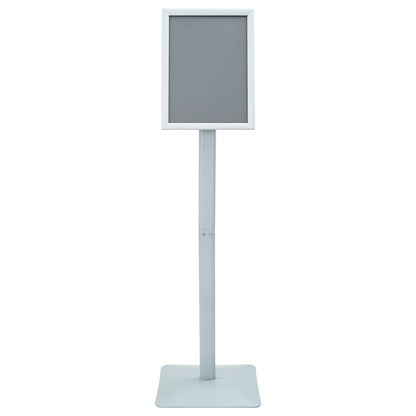 vidaXL Pedestal Poster Stand 32 x 27 x 119 cm Cast Iron Silver 5