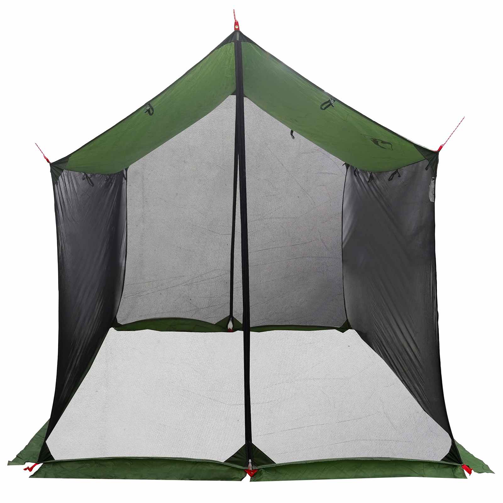 vidaXL Camping Tarp with Mesh Walls 270 x 210 x 210 cm Green 4