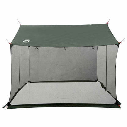 vidaXL Camping Tarp with Mesh Walls 270 x 210 x 210 cm Army Green 6