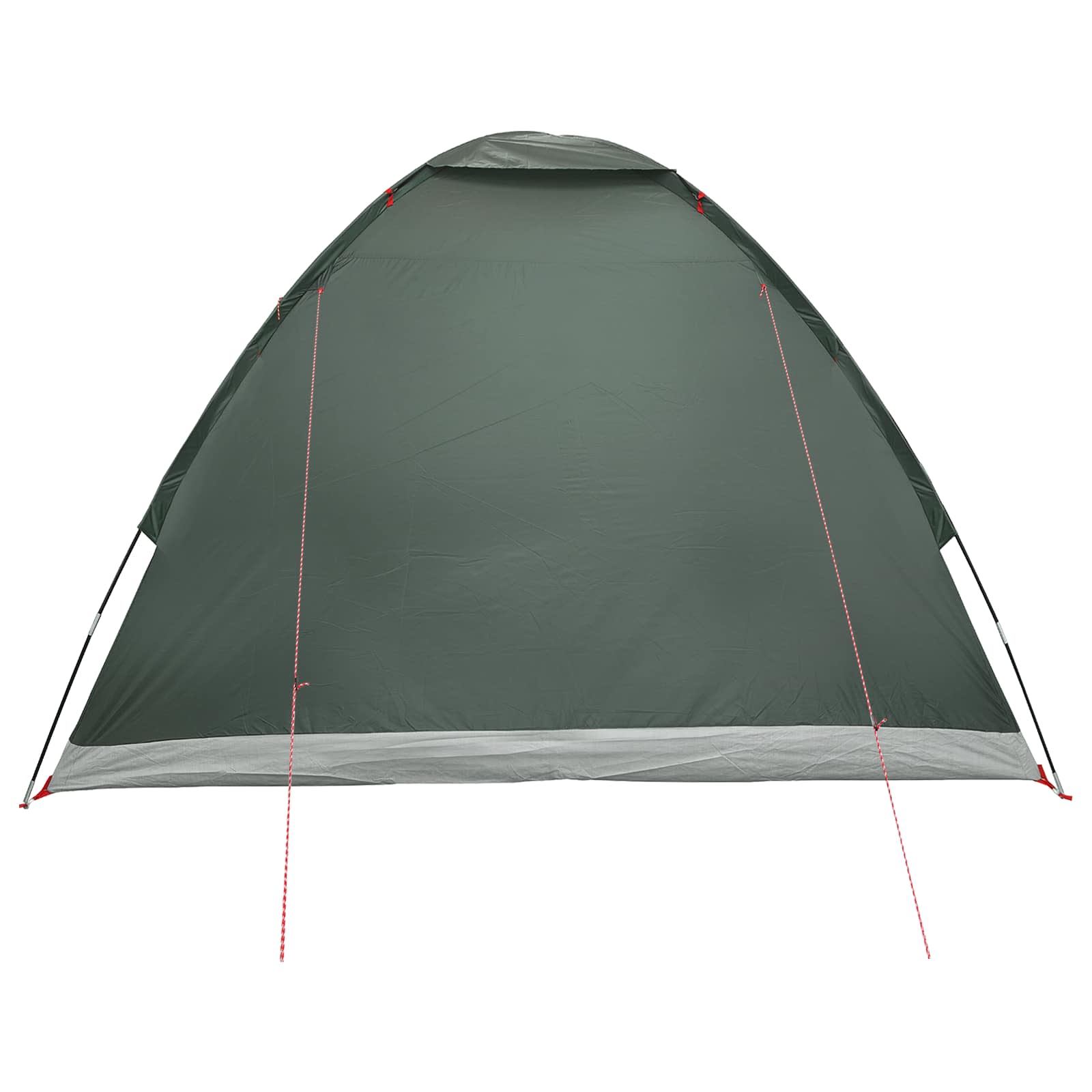 vidaXL Camping Tent 4-Person Army Green Polyester and Steel 6