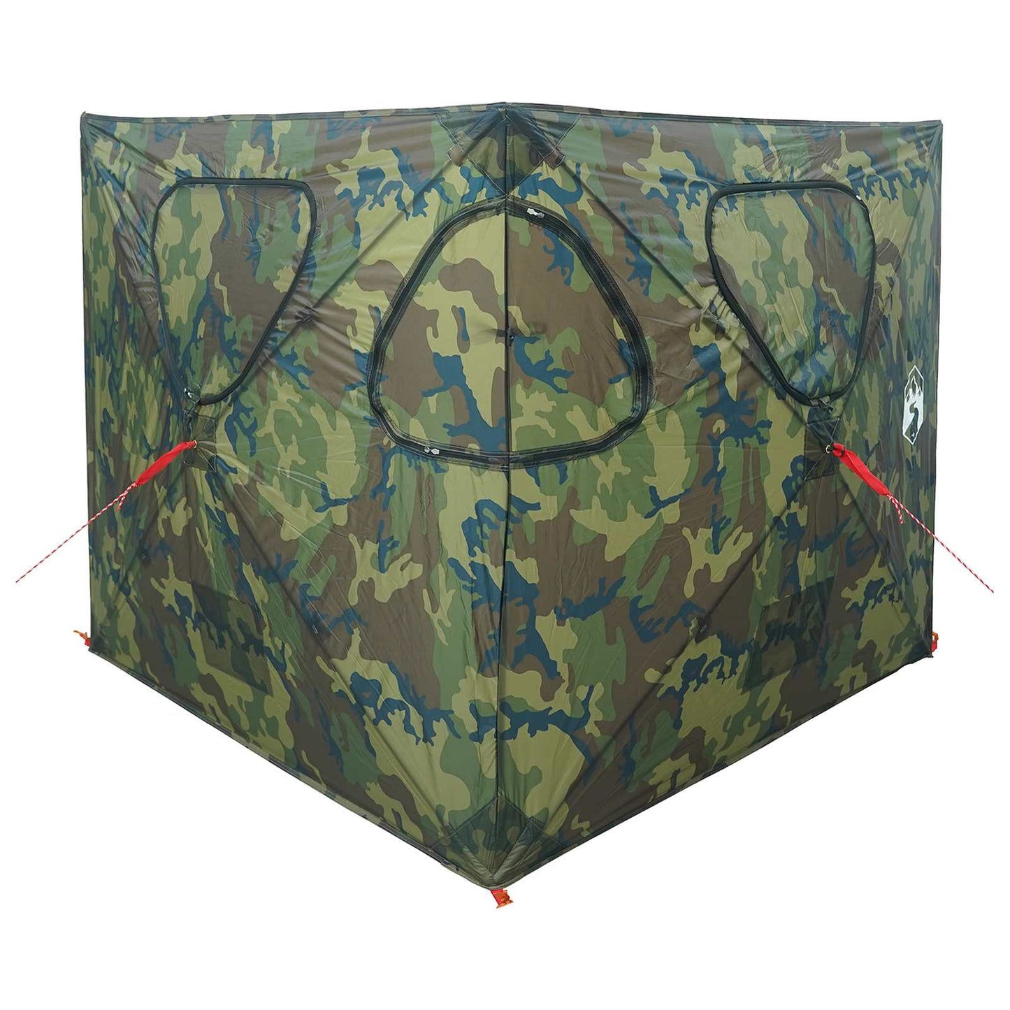 vidaXL Hunting Tent 145 x 145 x 150 cm Camouflage Polyester and Steel 3