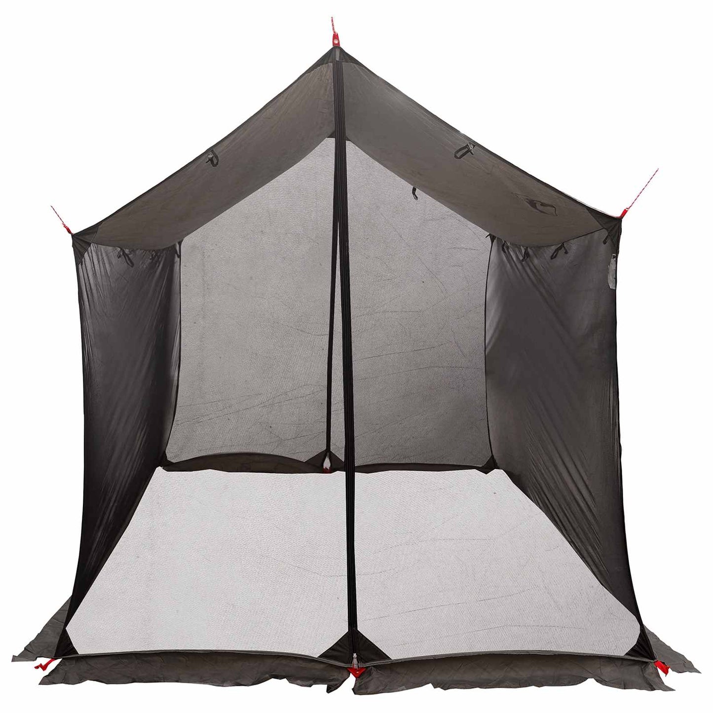 vidaXL Camping Tarp with Mesh Walls 270 x 210 x 210 cm Brown Grey 4