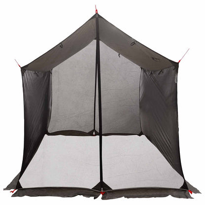 vidaXL Camping Tarp with Mesh Walls 270 x 210 x 210 cm Brown Grey 4