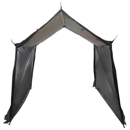 vidaXL Camping Tarp with Mesh Walls 270 x 210 x 210 cm Brown Grey 5