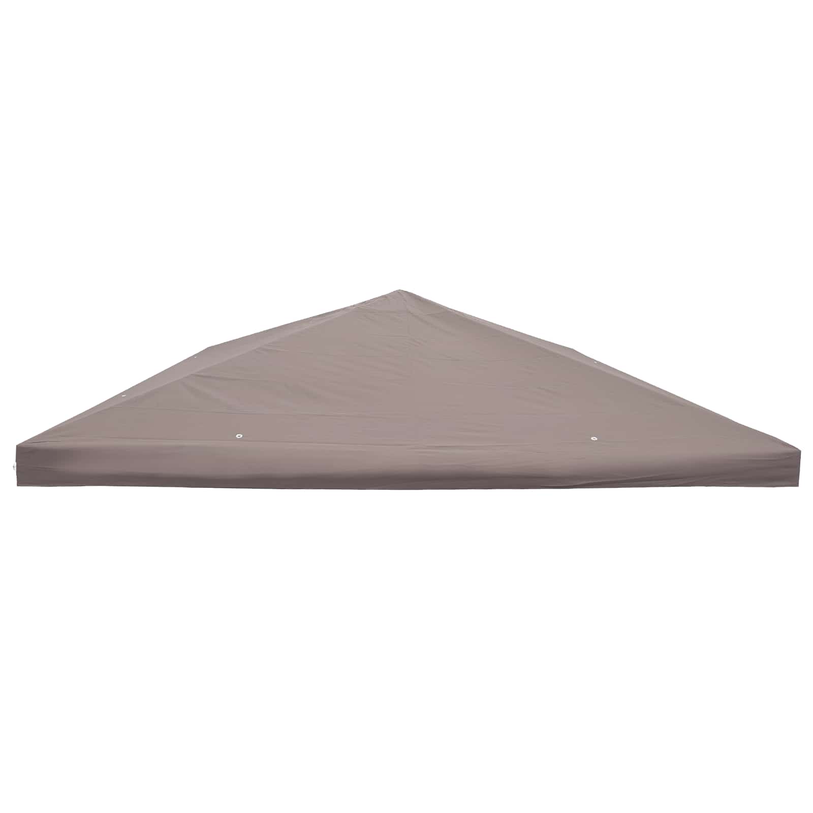vidaXL Gazebo Cover 300 x 300 cm Taupe Polyester and Steel 2