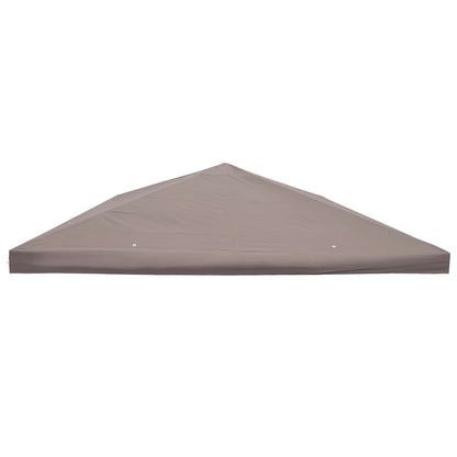 vidaXL Gazebo Cover 300 x 300 cm Taupe Polyester and Steel 2