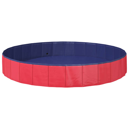 Children Swimming Pool Ø Round for Child Red 200 cm 30 cm