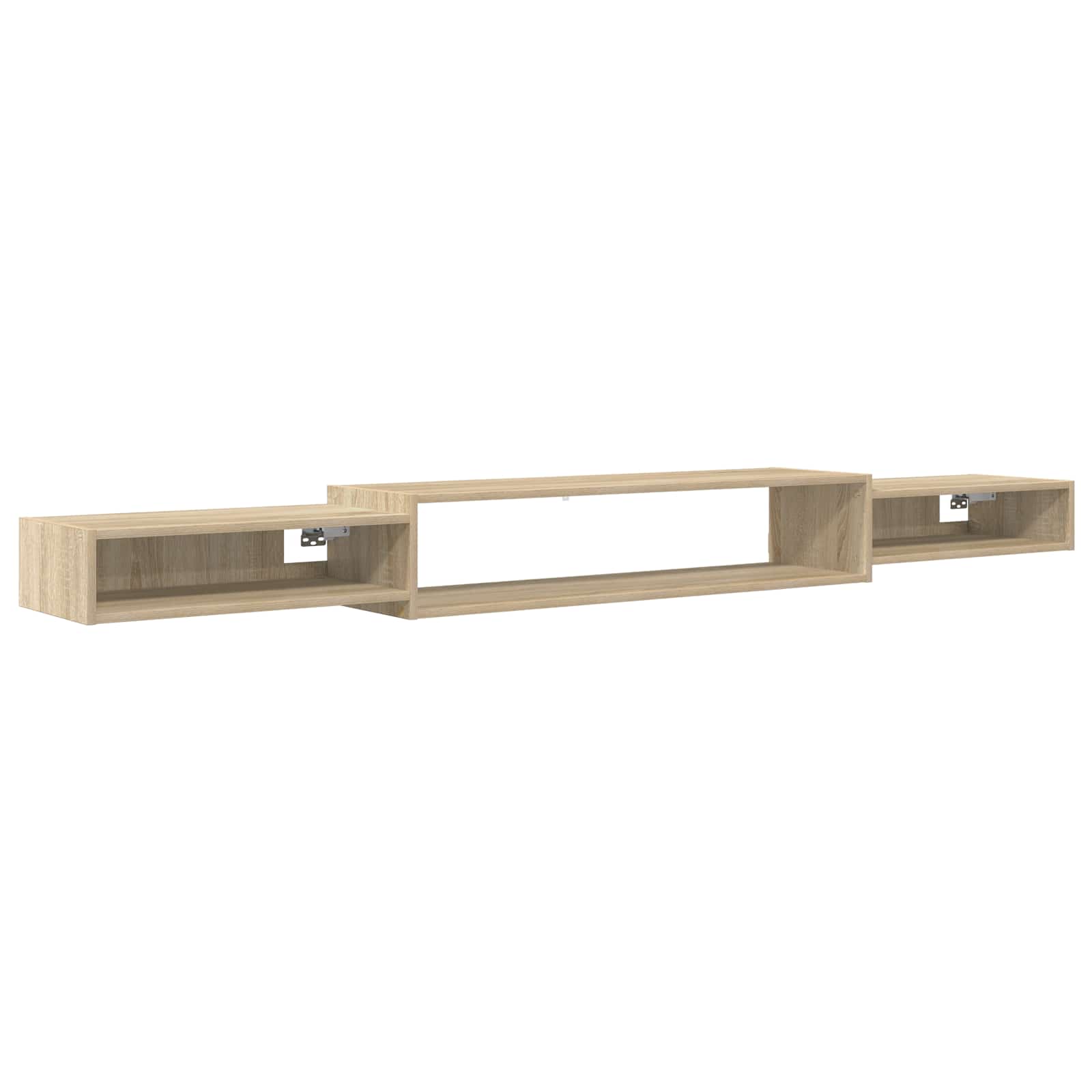 vidaXL Wall-mounted TV Cabinet Wall-Mounted Sonoma Oak 2