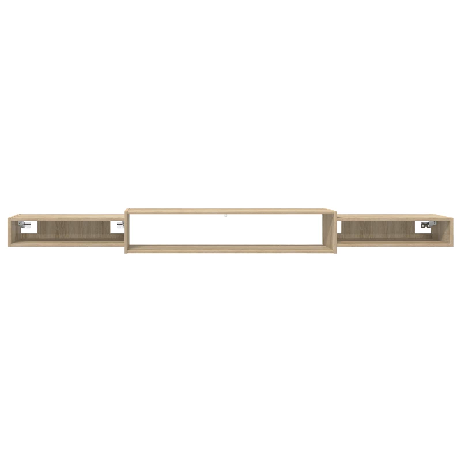 vidaXL Wall-mounted TV Cabinet Wall-Mounted Sonoma Oak 5