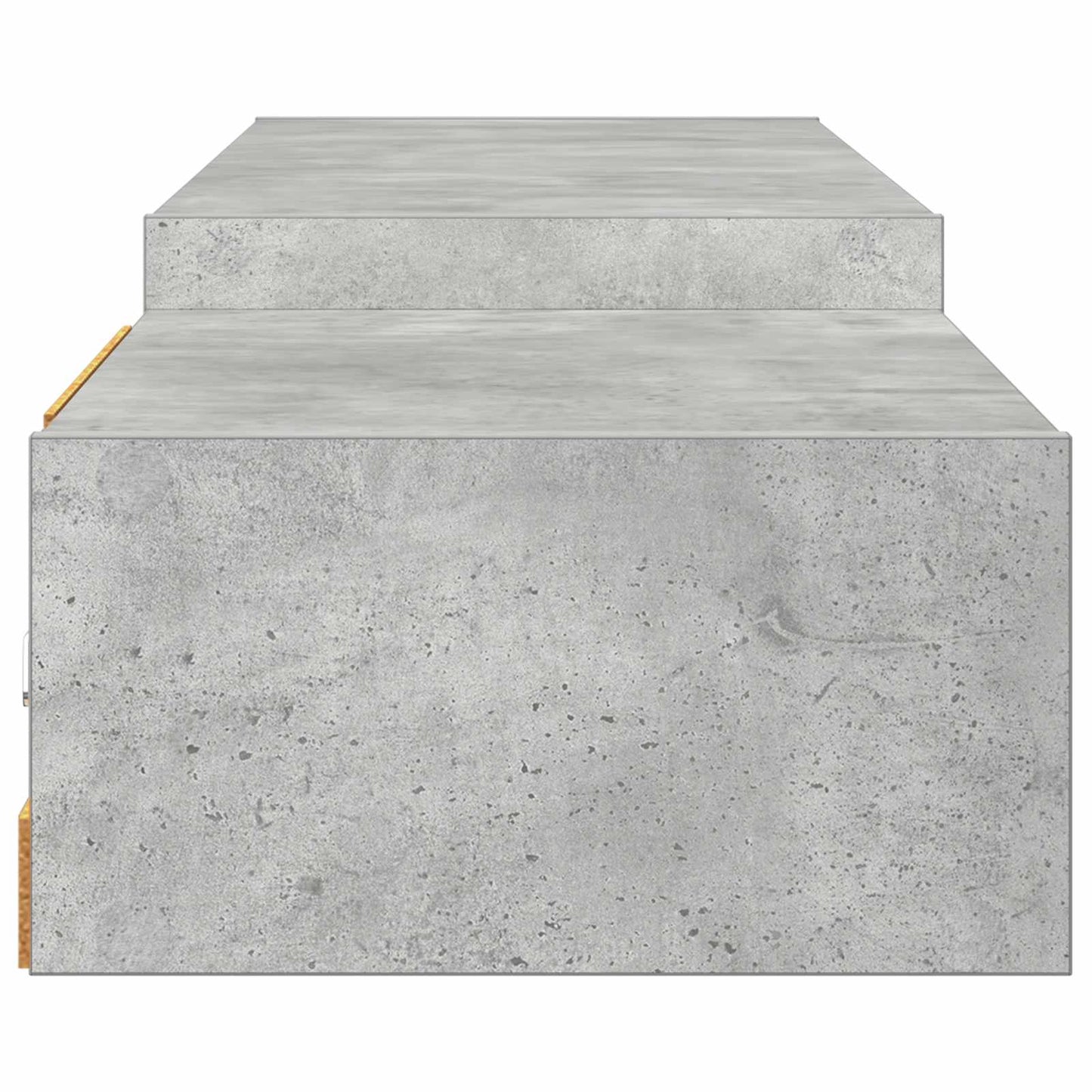 vidaXL Wall-mounted TV Cabinet Wall-Mounted Concrete Grey 6