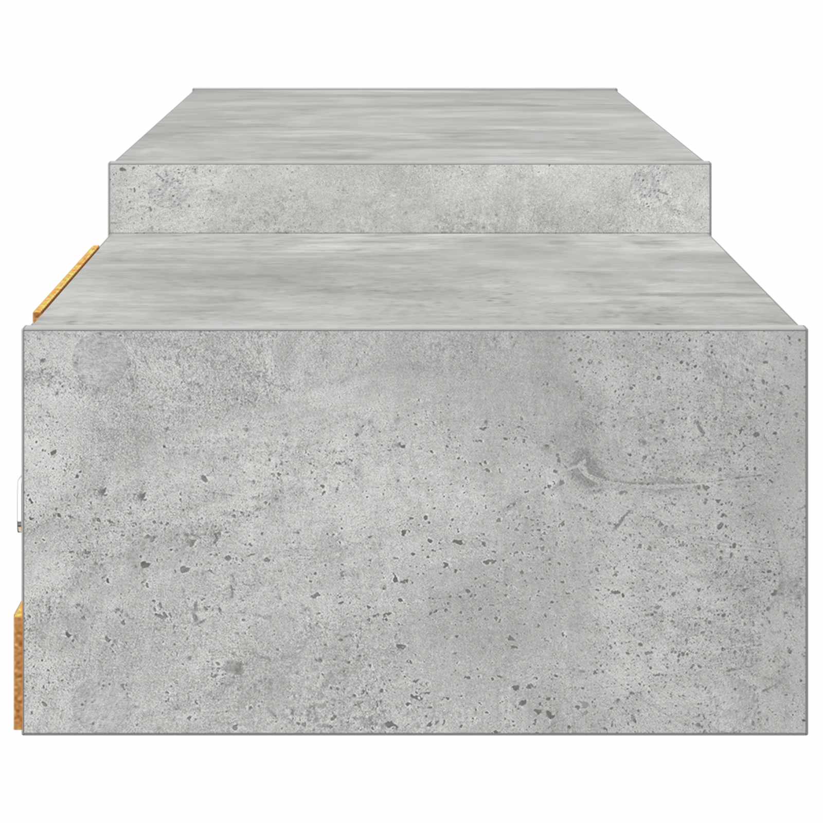 vidaXL Wall-mounted TV Cabinet Wall-Mounted Concrete Grey 6