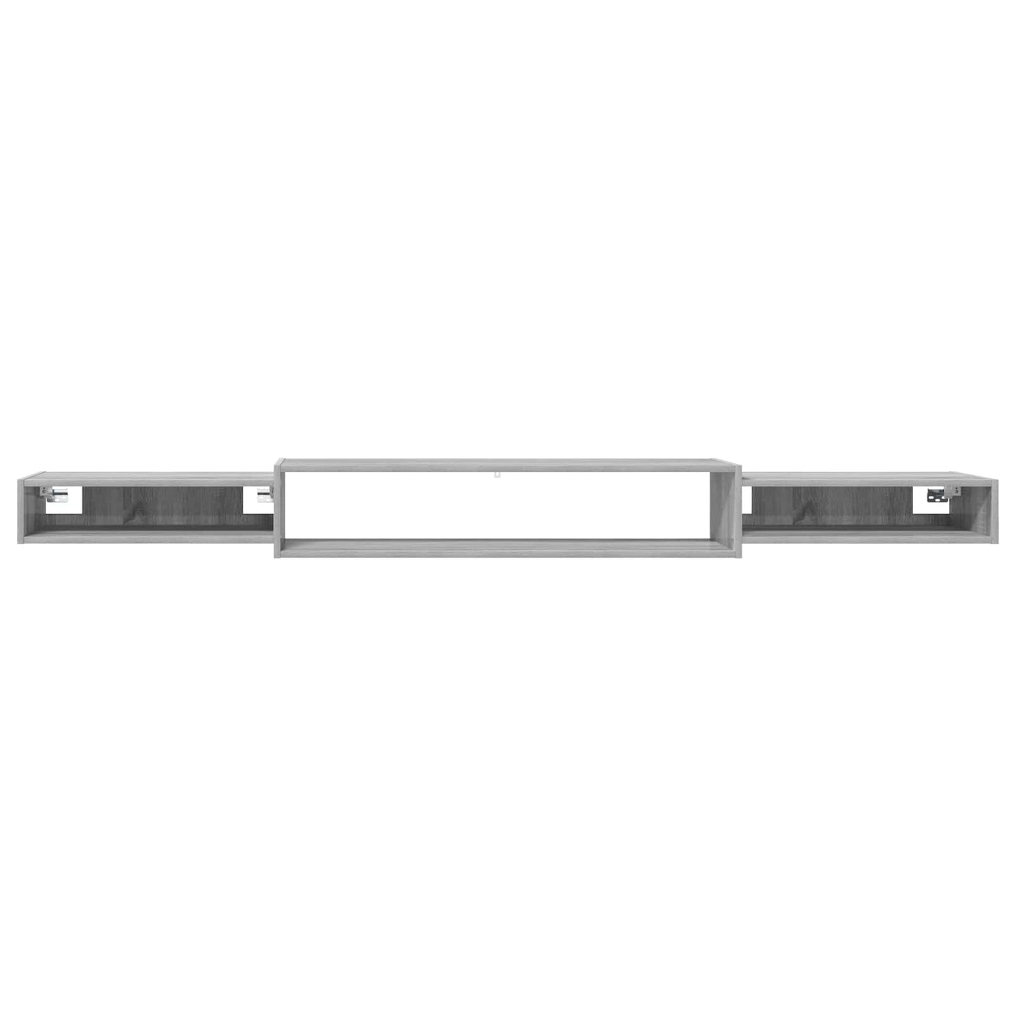 vidaXL Wall-mounted TV Cabinet Wall-Mounted Grey Sonoma 5