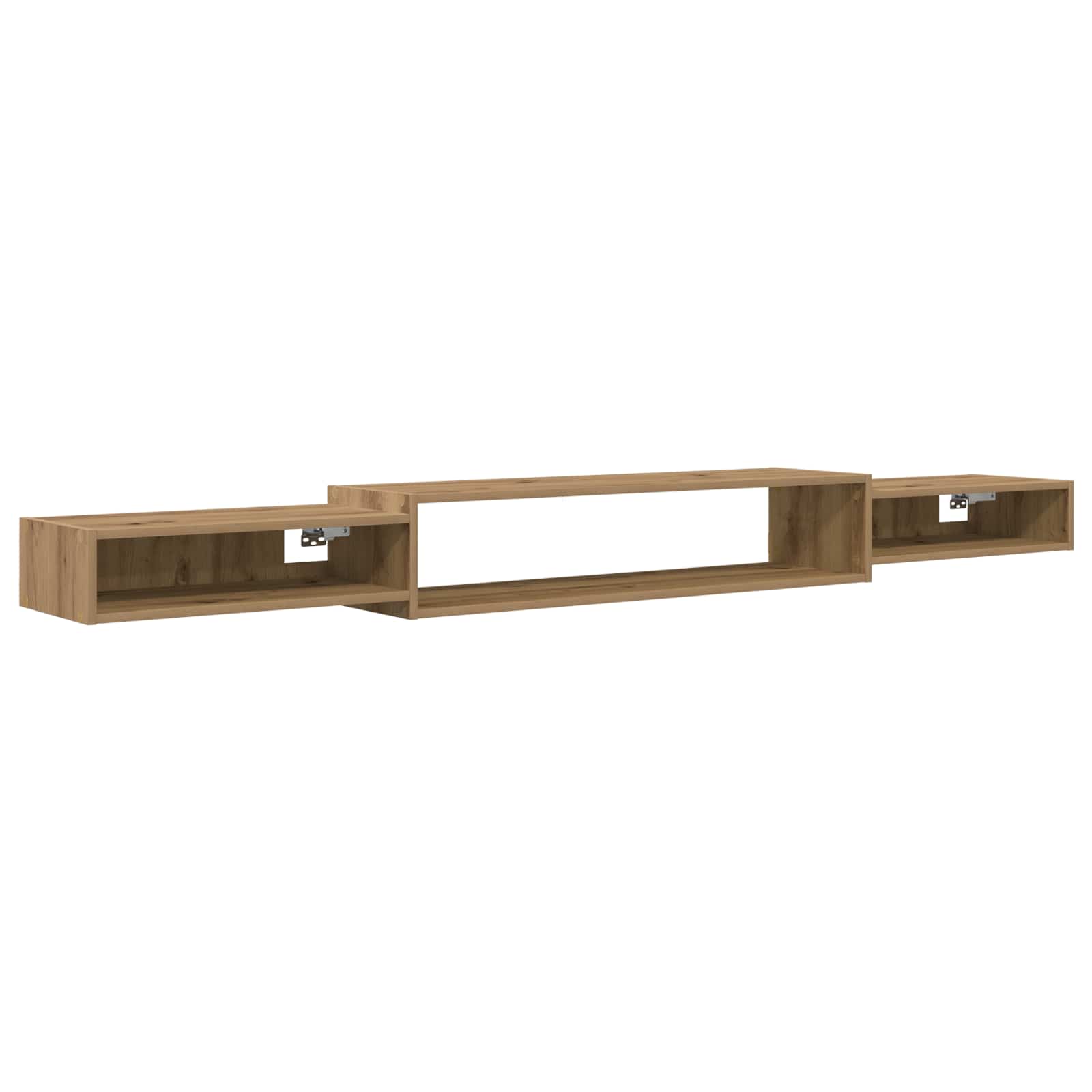 vidaXL Wall-mounted TV Cabinet Wall-Mounted Artisan Oak 2