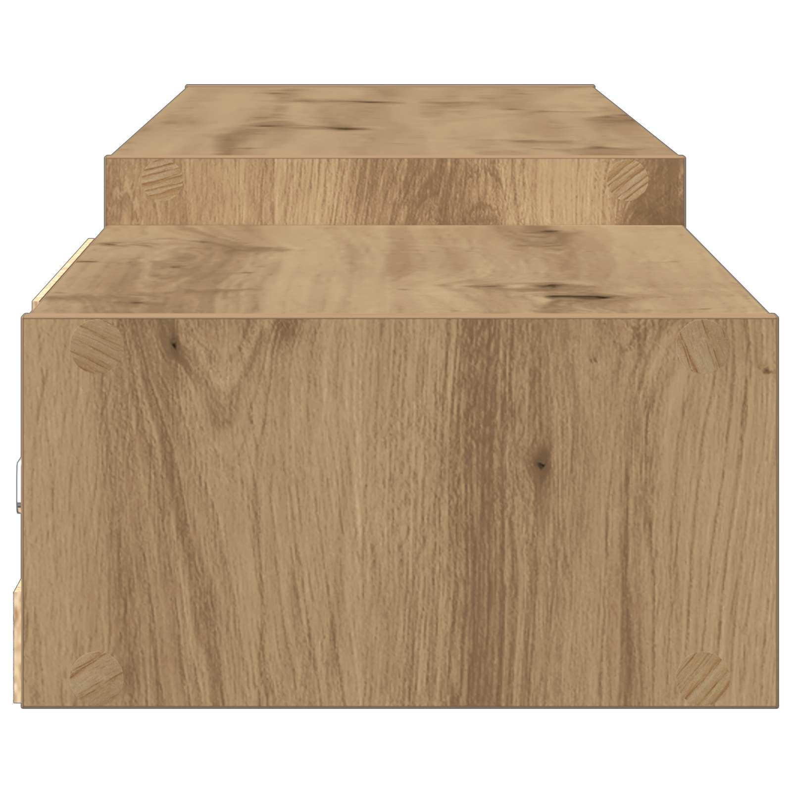 vidaXL Wall-mounted TV Cabinet Wall-Mounted Artisan Oak 6