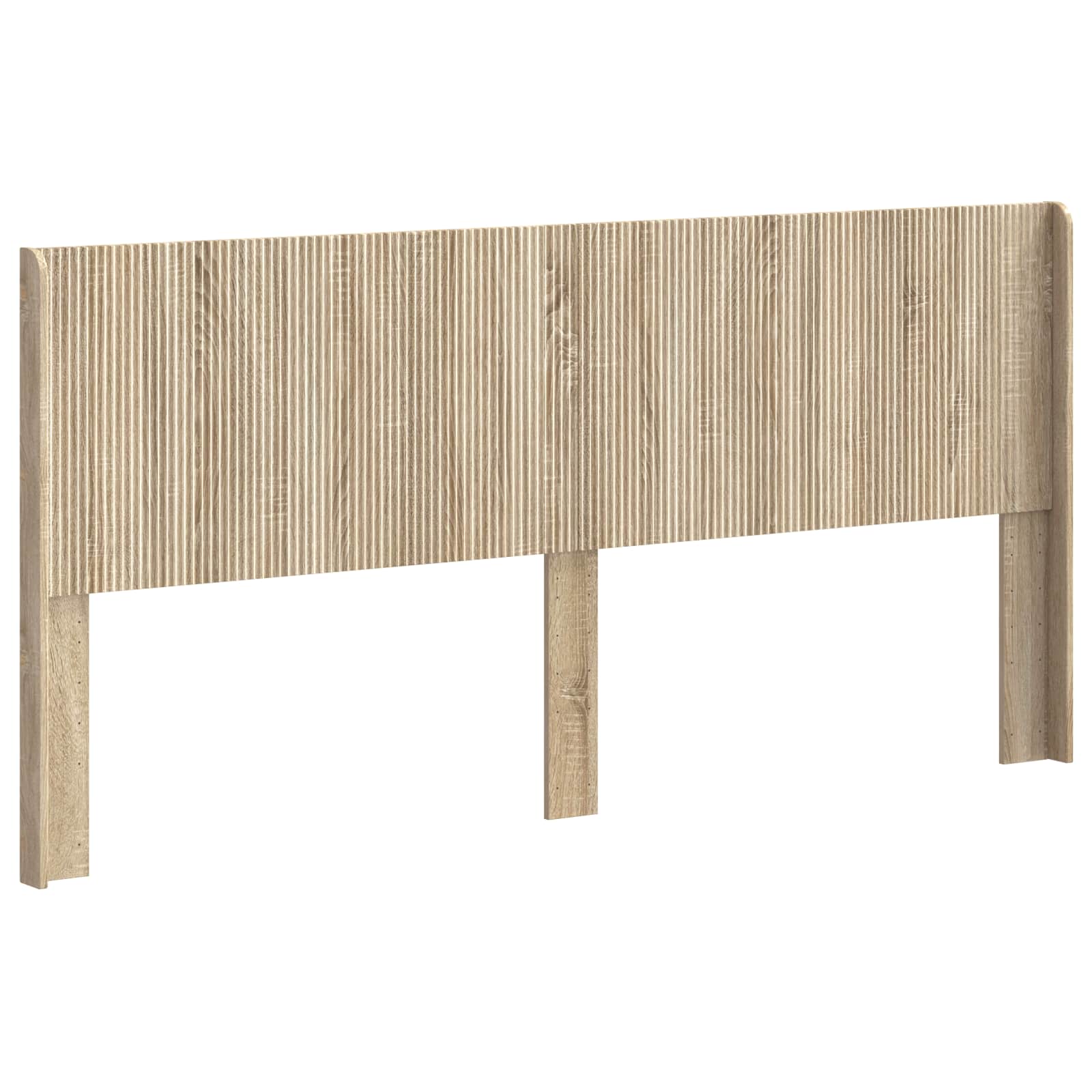 vidaXL Headboard Sonoma Oak Engineered Wood 2