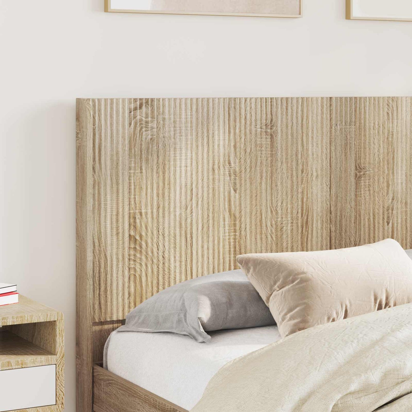 vidaXL Headboard Sonoma Oak 3