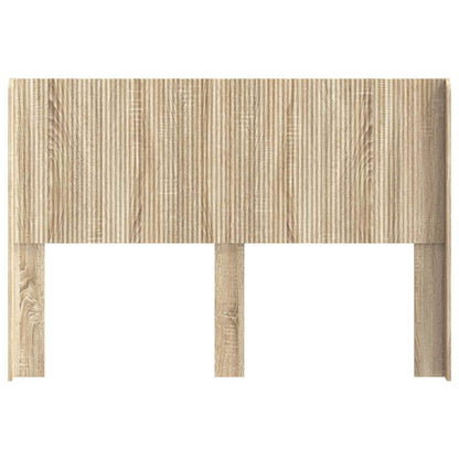 vidaXL Headboard Sonoma Oak Engineered Wood 4